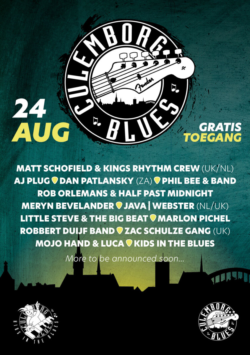 Culemborg Blues 2024 Festival poster